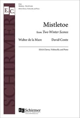 Mistletoe SSAA choral sheet music cover